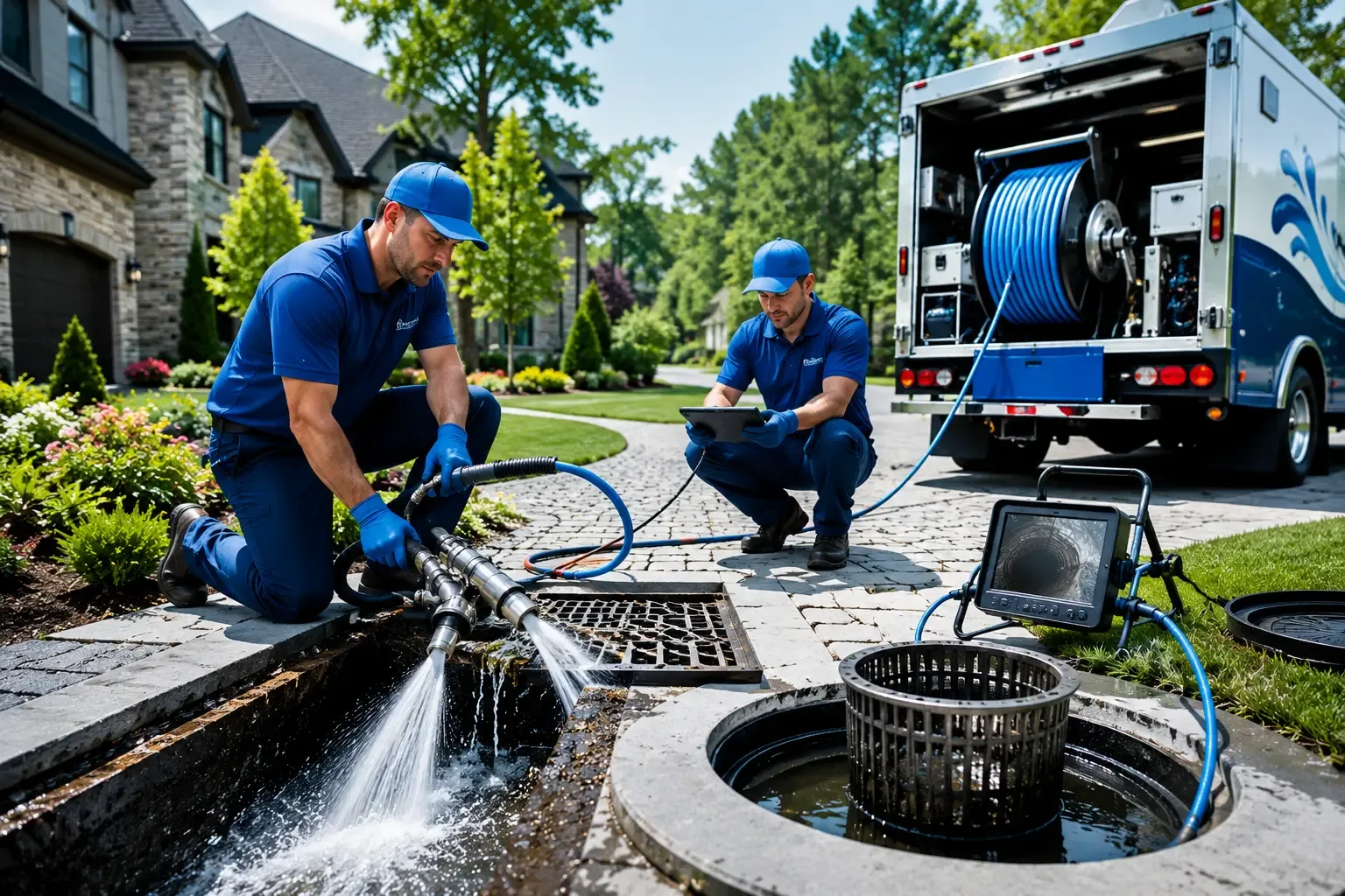 Local outdoor drain cleaning professionals in Winchester, VA